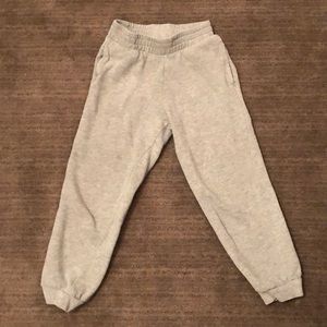 Gray forever 21 sweat pants